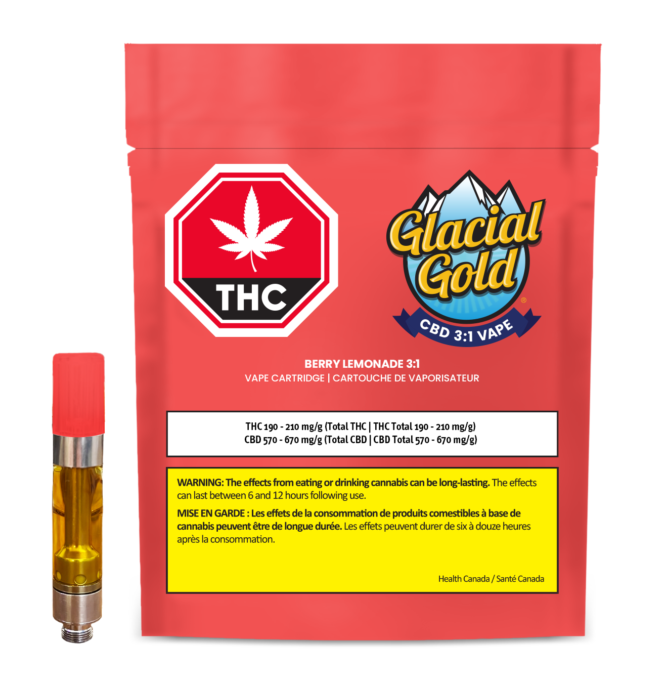 CBD 3:1 - Berry Lemonade 1g